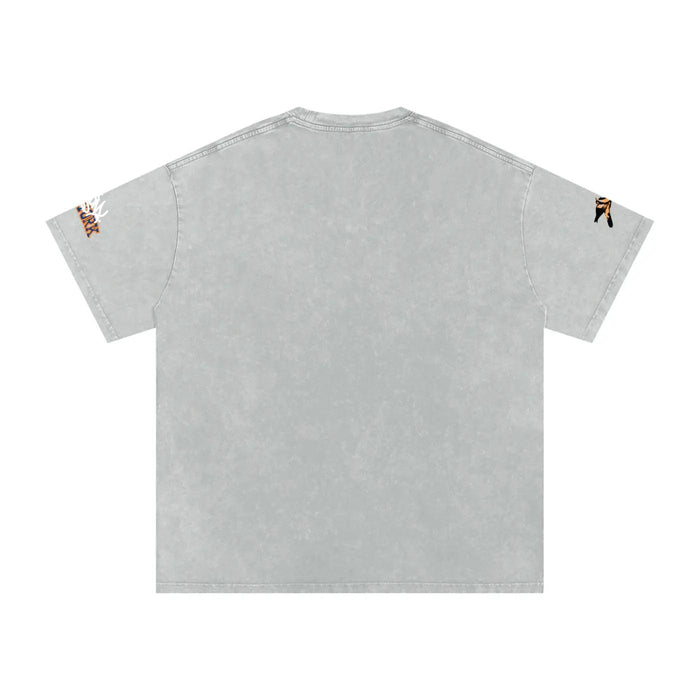I L🧡💙VE The Bronx Washed Oversized Cotton T-Shirt