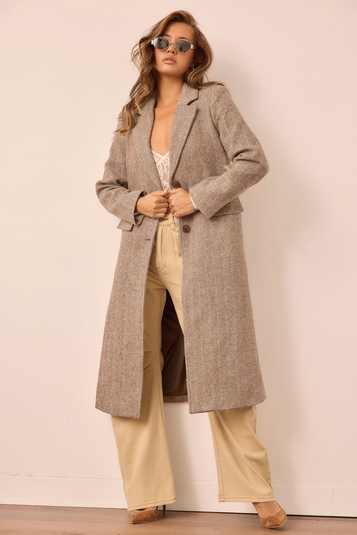 Lizzie Coat - Chocolate