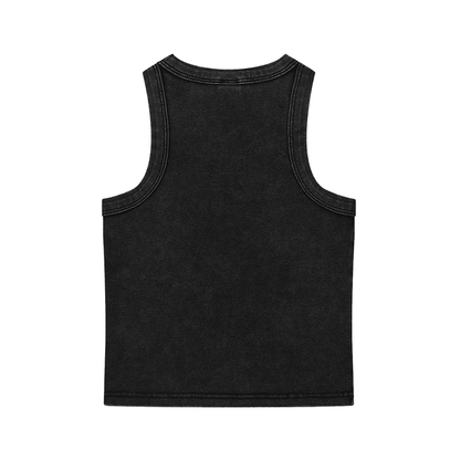 Lucky Clover Womens Snow Washed Tank Top by Bronx Native for New York summer
