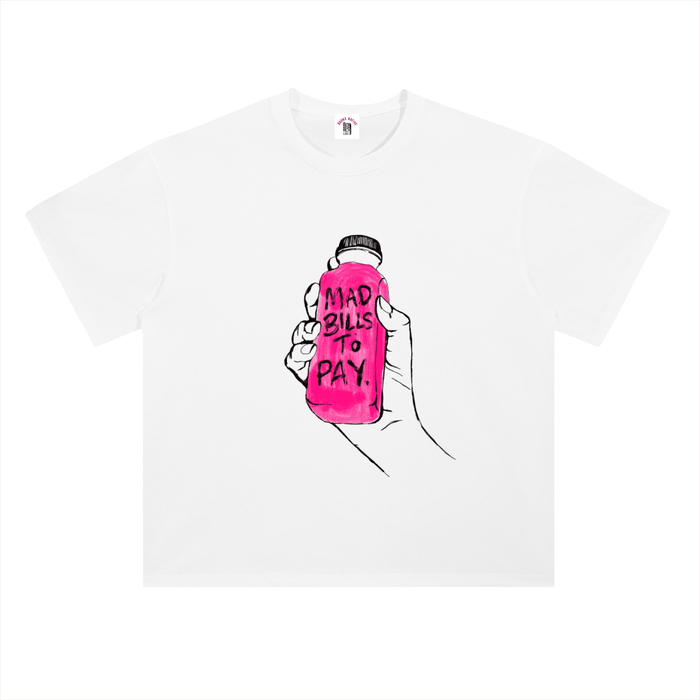 Mad Bills to Pay x BXN Heavyweight Drop Shoulder Tee (Lim. Ed. Drop)
