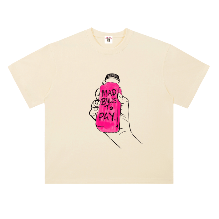 Mad Bills to Pay x BXN Heavyweight Drop Shoulder Tee (Lim. Ed. Drop)