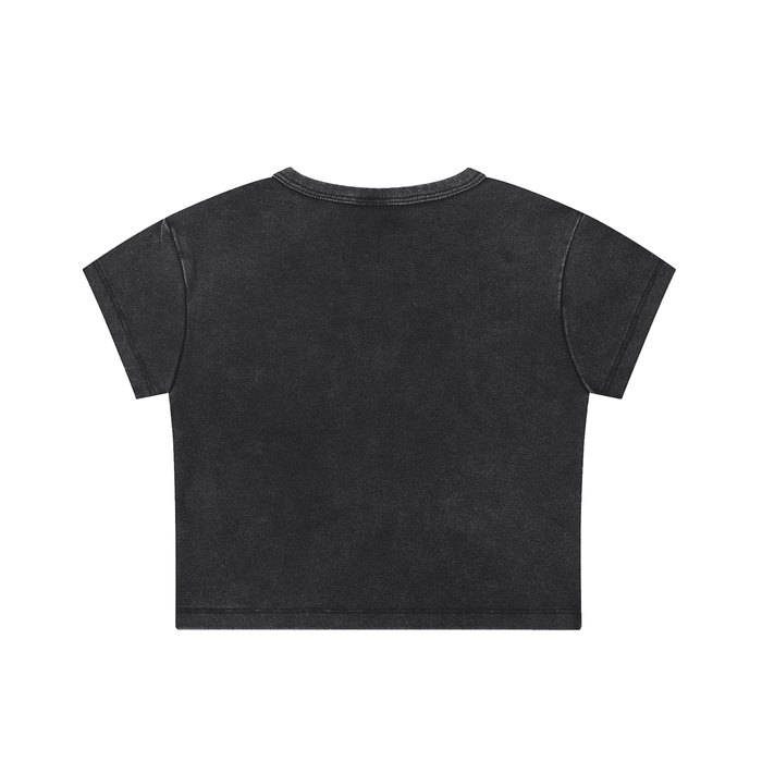 Mad Bills to Pay x BXN Snow Washed Crop Top (Lim. Ed. Drop) — limited edition snow washed crop top — image 2
