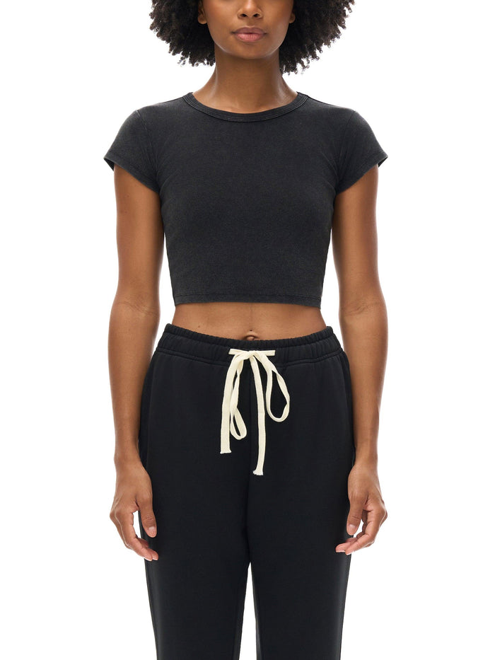 Mad Bills to Pay x BXN Snow Washed Crop Top (Lim. Ed. Drop) — limited edition snow washed crop top — image 3
