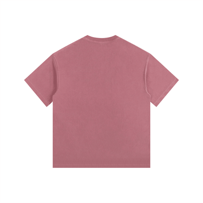 Platano Power Vintage Washed Oversized Cotton T-Shirt