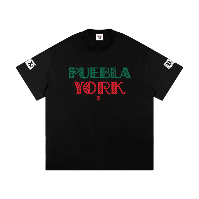 Puebla York BX Mex Exclusive Heavyweight Loose Fit T-Shirt by Bronx Native