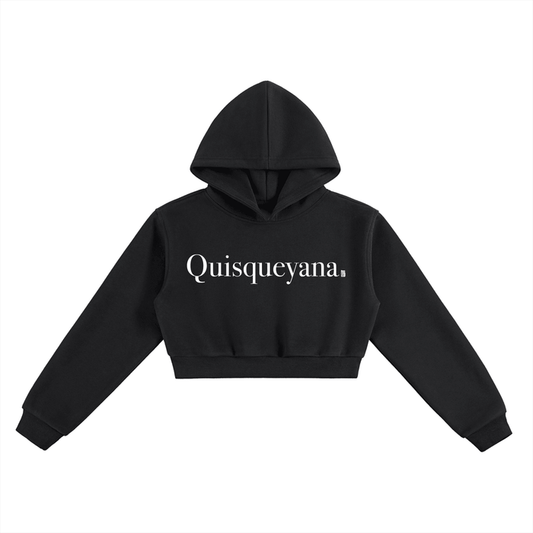 Quisqueyana Essential Cropped Hoodie