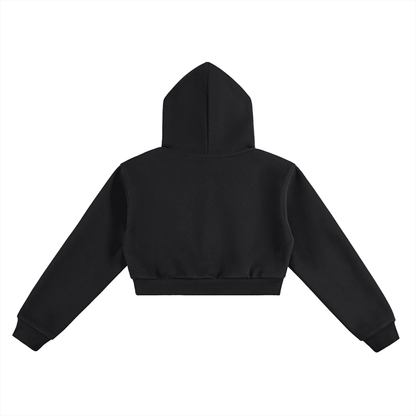 Quisqueyana Essential Cropped Hoodie