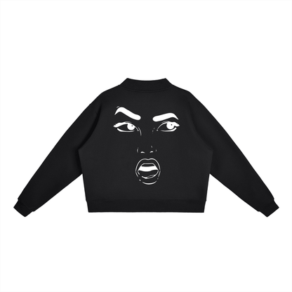 Regular Shmegular Essential Fleece Mock-Neck Crew Sweatshirt
