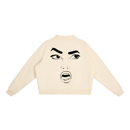 Regular Shmegular Essential Fleece Mock-Neck Crew Sweatshirt