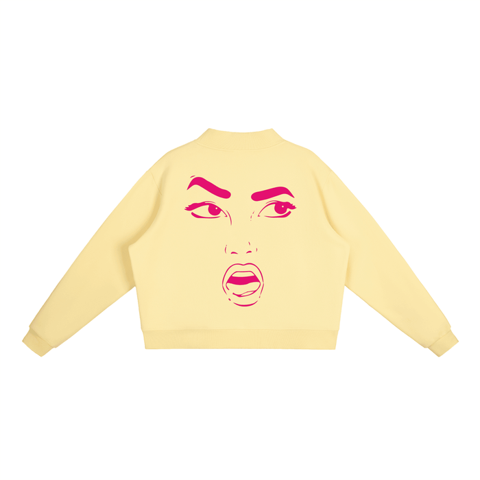 Regular Shmegular Essential Fleece Mock-Neck Crew Sweatshirt