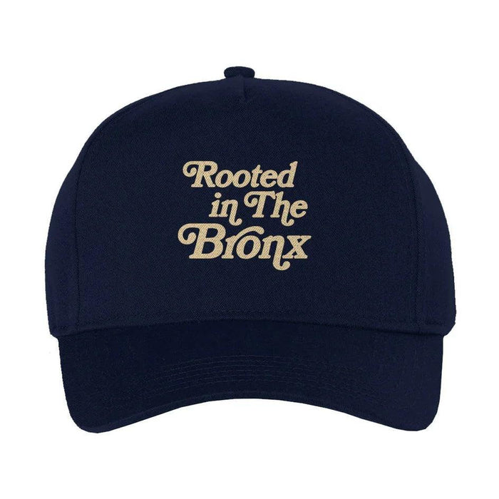 Rooted in The Bronx Five-Panel Twill Cap [Embroidered] by Bronx Native, Rooted in The Bronx hats streetwear