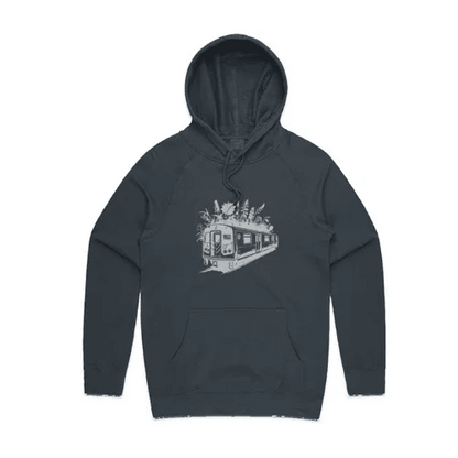Rooted Subway Premium Hood by Bronx Native, Rooted in The Bronx hoodies streetwear