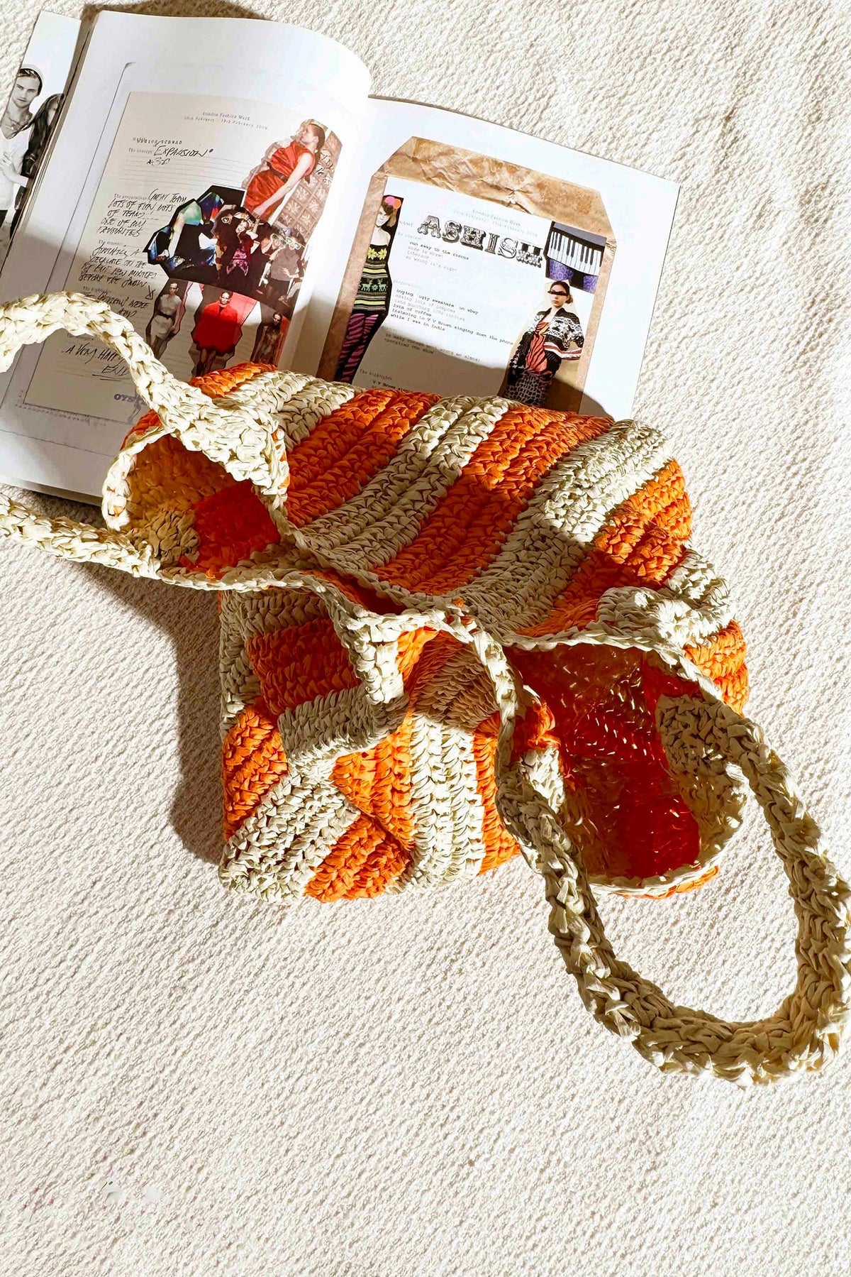 Secret Kisses Bag - Orange Beige