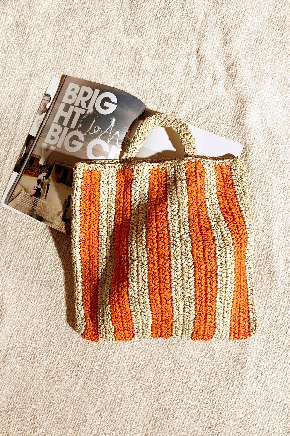 Secret Kisses Bag - Orange Beige