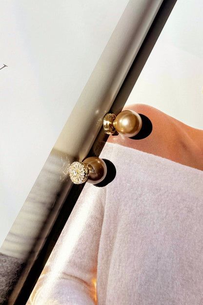 Solenne Earrings - Champagne