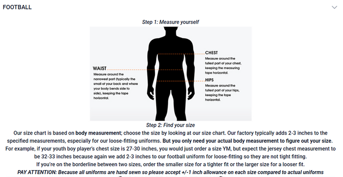 Special Order Football Jersey 2026