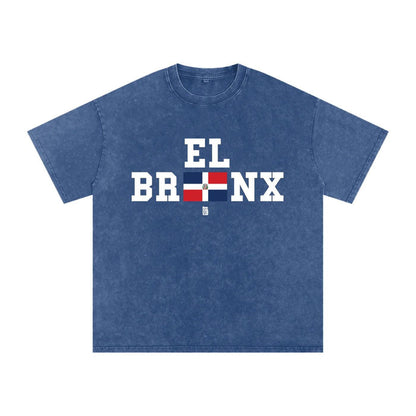 The Bronx (DR) Snow Washed Oversized Cotton T-Shirt