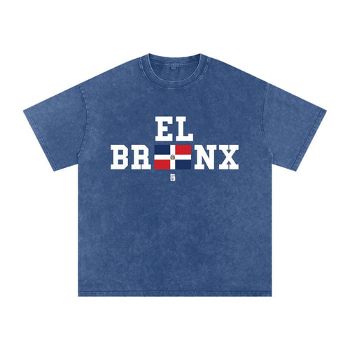 The Bronx (DR) Snow Washed Oversized Cotton T-Shirt