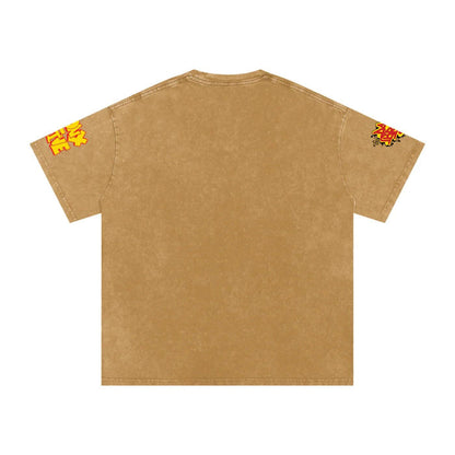 The Bronx New York Snow Washed Oversized Cotton T-Shirt