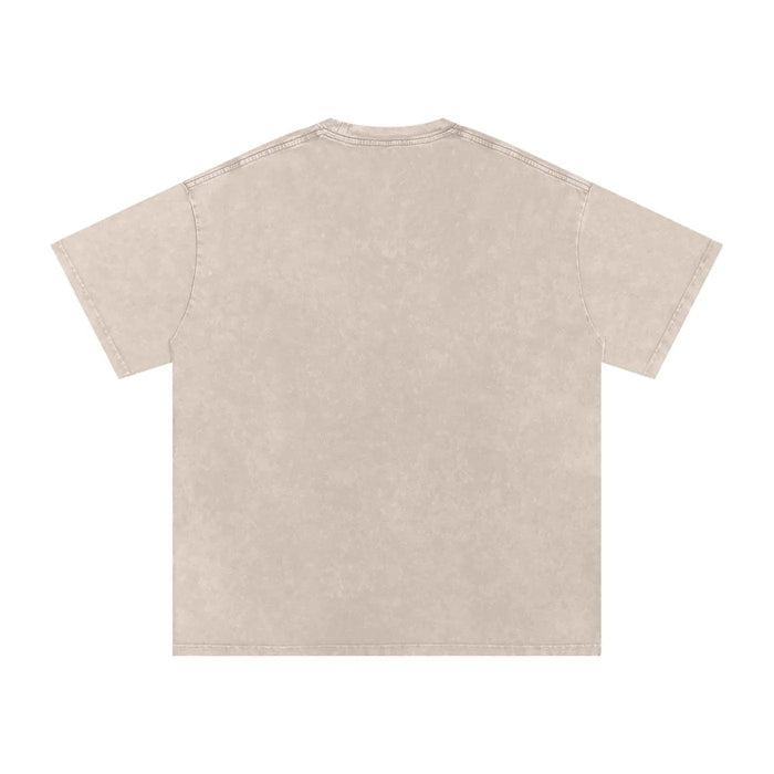 The Bronx Pidgeon Snow Washed Oversized Cotton T-Shirt