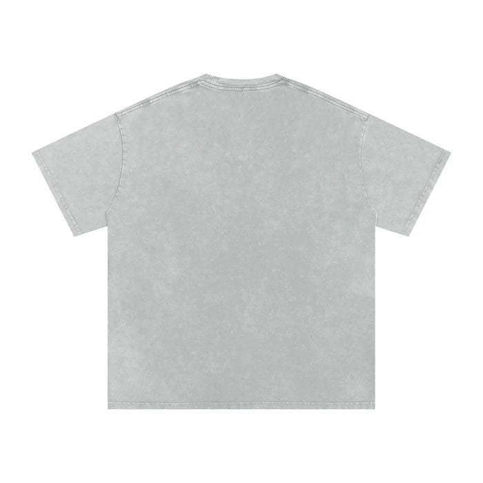 The Bronx Pidgeon Snow Washed Oversized Cotton T-Shirt