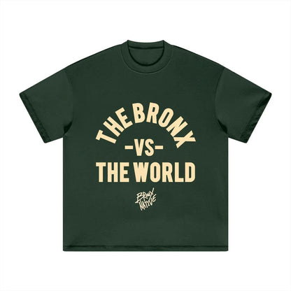 The Bronx vs The World Heavyweight Earth Tone T-Shirt by Bronx Native