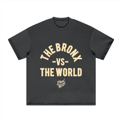 The Bronx vs The World Heavyweight Earth Tone T-Shirt by Bronx Native