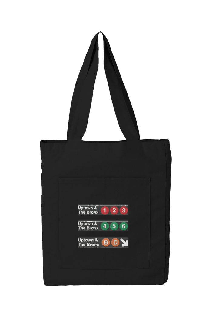 Uptown & The Bronx Subways Reclaimist Everywhere Tote