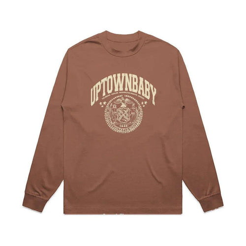 UPTOWNBABY Mens Heavy L/S Tee