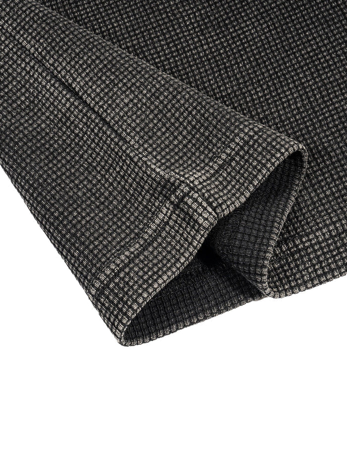 We Outsiode. Textured Waffle Washed Boxy T-Shirt by Bronx Native for New York summer