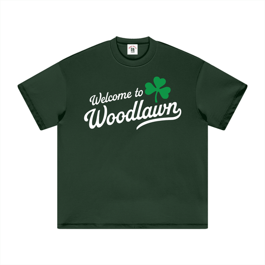Welcome to Woodlawn Heavyweight Earth Tone T-Shirt